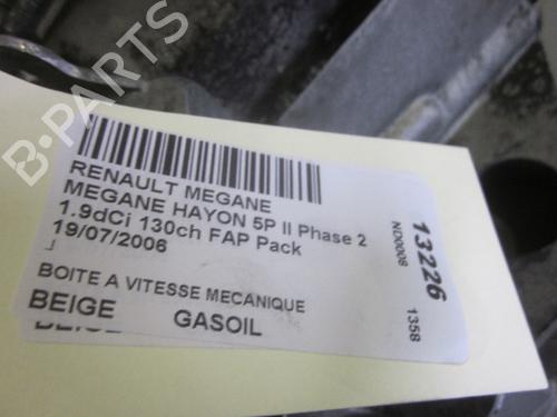 Gearbox RENAULT MEGANE II (BM0/1_, CM0/1_) 1.9 dCi | BP26084106M3 