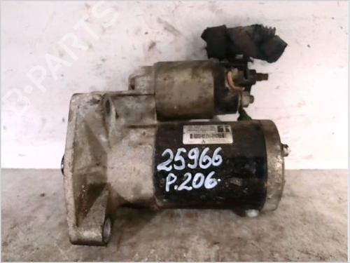 Used Starter PEUGEOT 206 Hatchback (2A/C) 1.4 i (75 hp) 26098022