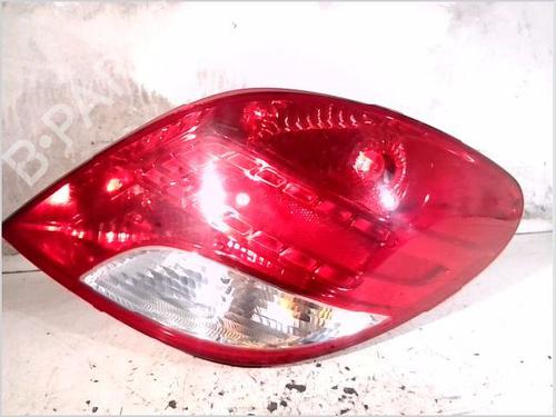 Used Right taillight PEUGEOT 207 (WA_, WC_) 1.4 HDi (68 hp) 26116267