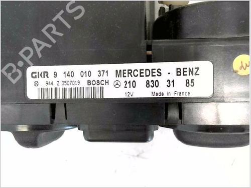 Climate control MERCEDES-BENZ E-CLASS (W210) E 200 CDI (210.007) | BP26932289I5 