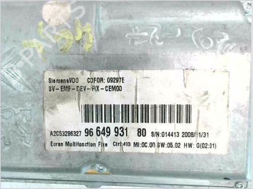 Display monitor PEUGEOT 407 (6D_) 1.6 HDi 110 (6D9HZC, 6D9HYC) | BP29479528C48 