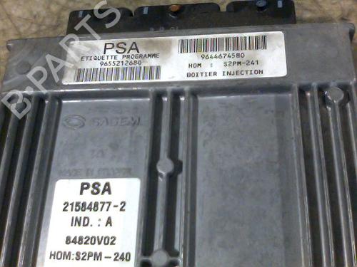 Engine control unit (ECU) CITROËN C5 I (DC_) 1.8 16V (DC6FZB, DC6FZE) | BP26085659M57 