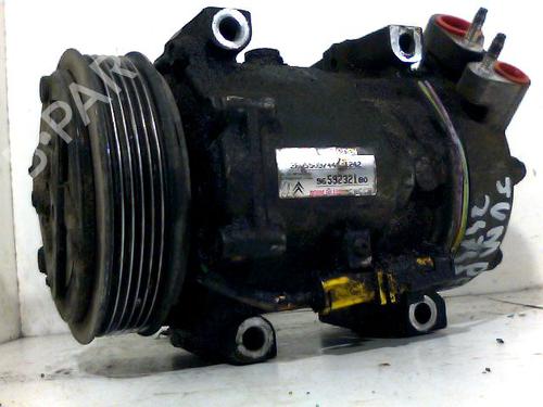 Used AC compressor CITROËN JUMPY II Van 1.6 HDi 90 16V (90 hp) 26077908