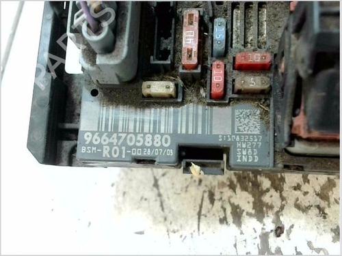 Sikringsdåse CITROËN C4 Picasso I MPV (UD_) 1.6 HDi | BP30727752E1