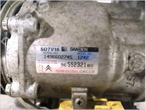 AC compressor CITROËN BERLINGO / BERLINGO FIRST Box Body/MPV (M_) 1.6 HDI 90 (MB9HX, MC9HX) | BP26115117M34 