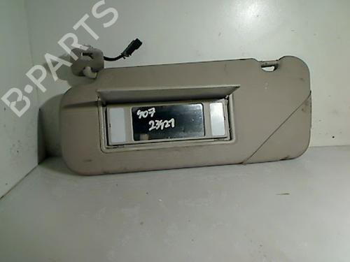 Used Left sun visor PEUGEOT 407 (6D_) 2.0 HDi 135 (6DRHRH, 6DRHRE, 6DRHRG, 6DRHRJ) (136 hp) 26074322