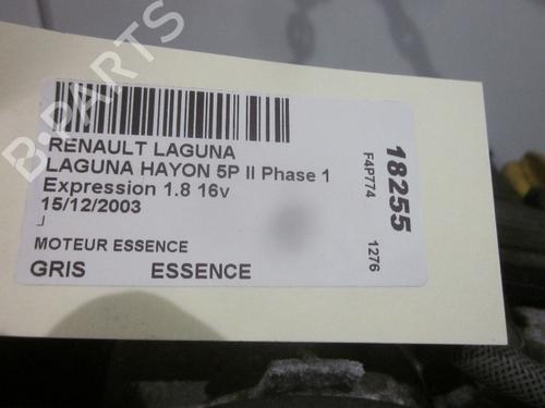 Engine RENAULT LAGUNA II (BG0/1_) 1.8 16V (BG0B, BG0C, BG0J, BG0M, BG0V) | BP33002407M1 - Image 5