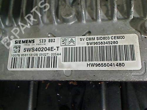Engine control unit (ECU) PEUGEOT 407 (6D_) 2.0 HDi 135 (6DRHRH, 6DRHRE, 6DRHRG, 6DRHRJ) | BP26072157M57 