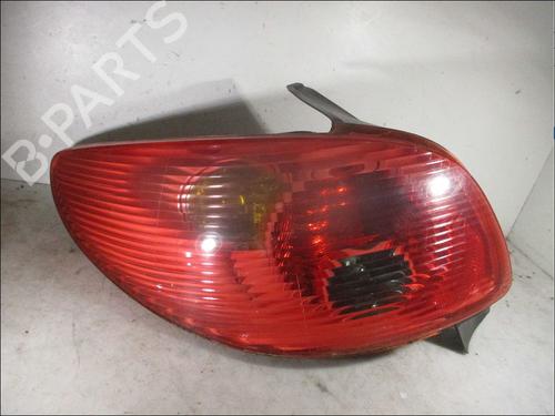 Used Left taillight PEUGEOT 206 Hatchback (2A/C) 1.1 i (60 hp) 29335455