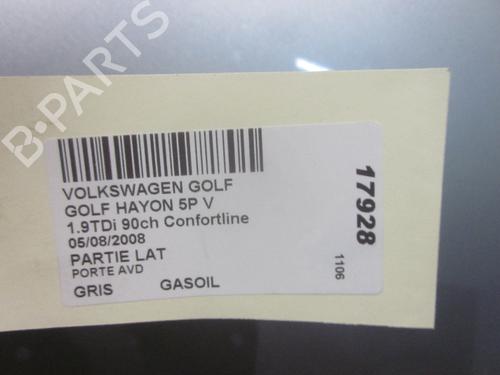 Right front door VW GOLF V (1K1) 1.9 TDI | BP26091138C3 