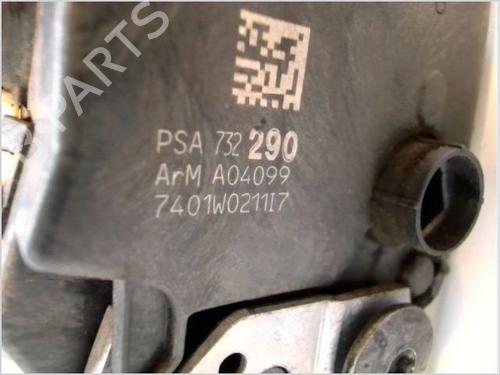 Front right lock PEUGEOT 3008 I MPV (0U_) 1.6 HDi | BP26116511C97 