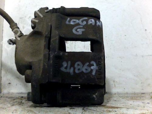 Used Left front brake caliper DACIA LOGAN (LS_) 1.2 16V (LS1N, LS02, BS02) (75 hp) 26090340