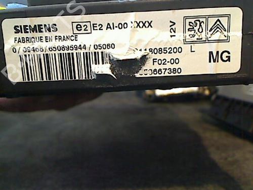 Engine control unit (ECU) CITROËN C2 (JM_) 1.4 HDi | BP26057667M57 