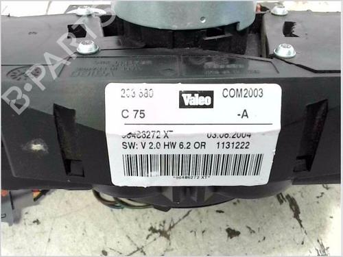 Steering column stalk PEUGEOT 407 (6D_) 2.0 HDi 135 (6DRHRH, 6DRHRE, 6DRHRG, 6DRHRJ) | BP30168214I23 