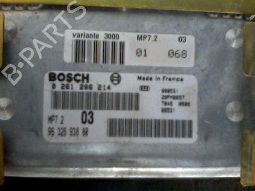 Used Engine control unit (ECU) PEUGEOT 306 Hatchback (7A, 7C, N3, N5) 1.6 (89 hp) 29479517