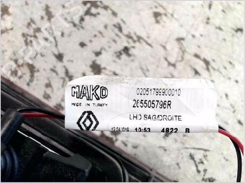 Right tailgate light RENAULT CLIO IV (BH_) 0.9 TCe 75 (BHNP) | BP29076425C80 