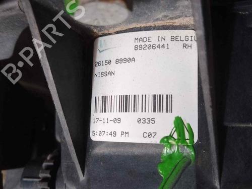 Right front fog light NISSAN QASHQAI / QASHQAI +2 I (J10, NJ10, JJ10E) 1.5 dCi | BP28209935C31 