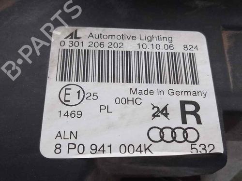 Right headlight AUDI A3 (8P1)  | BP26484850C29 
