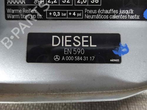 Fuel flap MERCEDES-BENZ A-CLASS (W169) A 180 CDI (169.007, 169.307) | BP26471265C131 