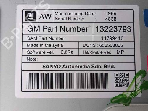 Ferdsskriver OPEL INSIGNIA A (G09) 2.0 CDTI (68) | BP28164414C48 