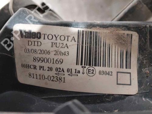 Used Right headlight TOYOTA COROLLA (_E12_) 1.4 D (NDE120_, NDE120R) (90 hp) 29408185