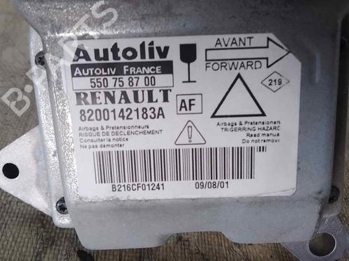 ECU airbags RENAULT LAGUNA II Grandtour (KG0/1_)  | BP26470652M53 