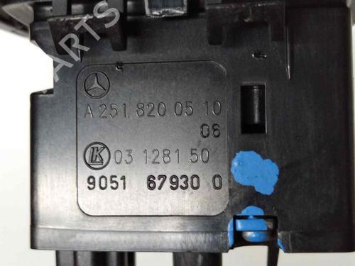 Right rear window switch MERCEDES-BENZ A-CLASS (W169) A 180 CDI (169.007, 169.307) | BP26471698I28 