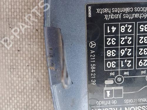 Fuel flap MERCEDES-BENZ E-CLASS (W211) E 320 CDI (211.026) | BP26473984C131 