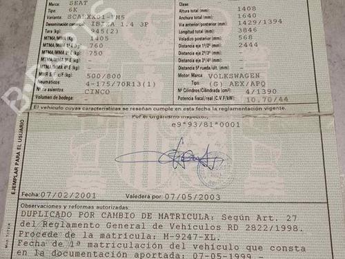 Left taillight SEAT IBIZA II (6K1) 1.4 i | BP26469083C34 