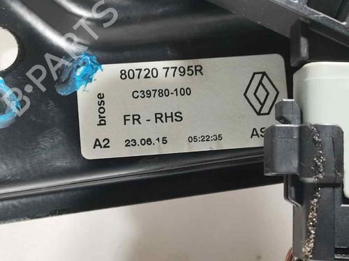Front right window mechanism RENAULT KADJAR (HA_, HL_) 1.5 dCi 110 (HLA3) | BP30640345C23  - Image 7