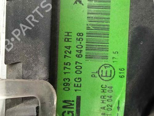 Right headlight OPEL ASTRA G Coupe (T98) 2.2 DTI (F07) | BP29607584C29 