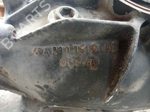 Rear differential MERCEDES-BENZ E-CLASS (W211) E 270 CDI (211.016) | BP29591827M24 