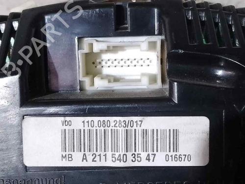 Instrument cluster MERCEDES-BENZ E-CLASS (W211) E 270 CDI (211.016) | BP26485099C47 