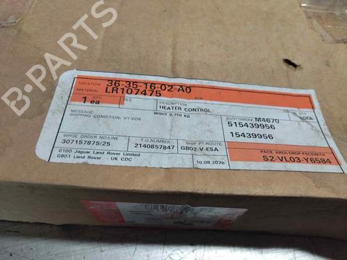 Climate control LAND ROVER DISCOVERY SPORT (L550) | BP35753382I5 - Image 2