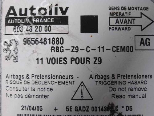 ECU airbags PEUGEOT 607 (9D, 9U)  | BP26474746M53 