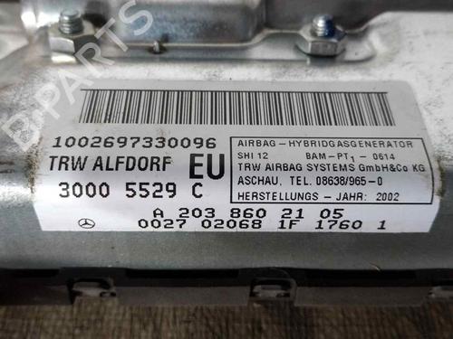 Left seat airbag MERCEDES-BENZ C-CLASS Coupe (CL203)  | BP26473470C13 