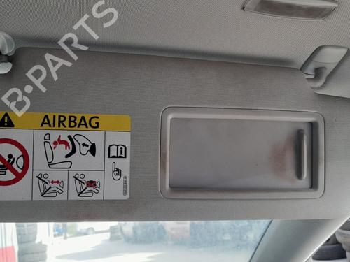 Used Right sun visor Right sun visor VW GOLF VII (5G1, BQ1, BE1, BE2) [2012-2021] 33289782 33289782