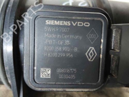 Mass air flow sensor RENAULT CLIO III (BR0/1, CR0/1) 1.5 dCi (C/BR0G, C/BR1G) | BP30144812M95