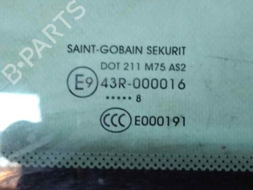 Rear right door window PEUGEOT PARTNER Box Body/MPV (5_, G_)  | BP26475482C21 