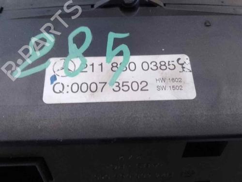 Climate control MERCEDES-BENZ E-CLASS (W211) E 270 CDI (211.016) | BP26477877I5 