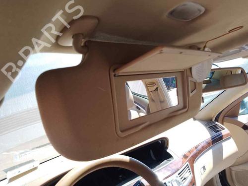 Used Left sun visor MERCEDES-BENZ S-CLASS (W221, V221) S 320 CDI 4-matic (221.080, 221.180) (235 hp) 28454900