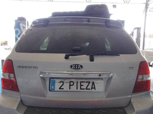 Used Tailgate KIA SORENTO I (JC) 2.5 CRDi 4WD (140 hp) 28470624