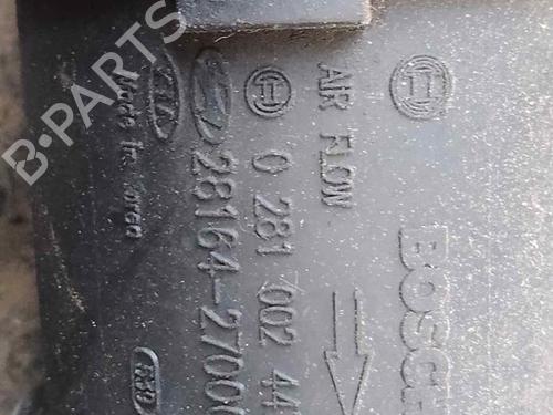 Mass air flow sensor HYUNDAI SANTA FÉ I (SM) 2.0 CRDi | BP28451697M95 