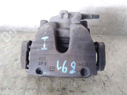 Used Left front brake caliper OPEL CORSA E (X15) 1.3 CDTI (08, 68) (75 hp) 26480905
