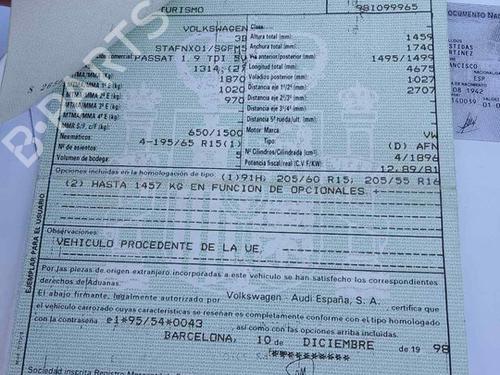 Engine VW PASSAT B5 (3B2)  | BP33126465M1  - Image 8