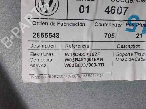 Rear right window mechanism VW POLO (9N_, 9A_)  | BP26476731C25 