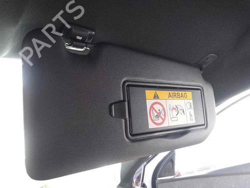 Used Right sun visor PEUGEOT 3008 II SUV (MC_, MR_, MJ_, M4_) 2.0 BlueHDi 150 (MJAHXH, MJAHXV, MJAHXG, MJAHSH, MJAHRH,... (150 hp) 28463112