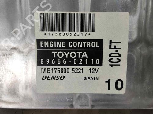 Engine control unit (ECU) TOYOTA COROLLA Saloon (_E12_) 2.0 D-4D (CDE120_, CDE120R) | BP33169245M57 - Image 2