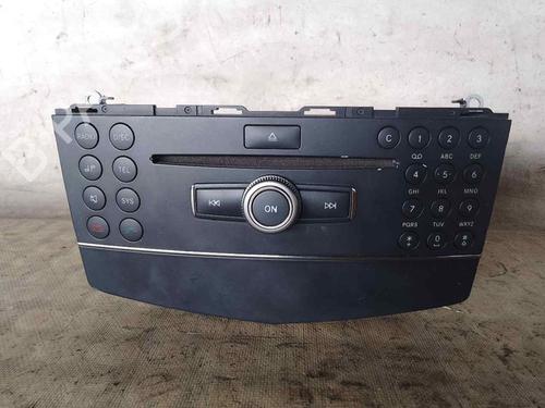 Used Radio MERCEDES-BENZ C-CLASS (W204) C 200 CDI (204.007, 204.006) (136 hp) 26485387