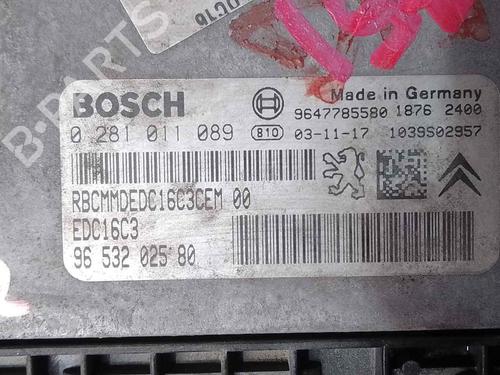 Engine control unit (ECU) PEUGEOT 206 Hatchback (2A/C) 1.4 HDi eco 70 | BP26477262M57 